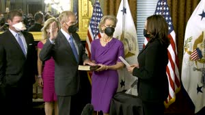 Vice President Harris Swears in NASA Administrator Sen. Bill Nelson